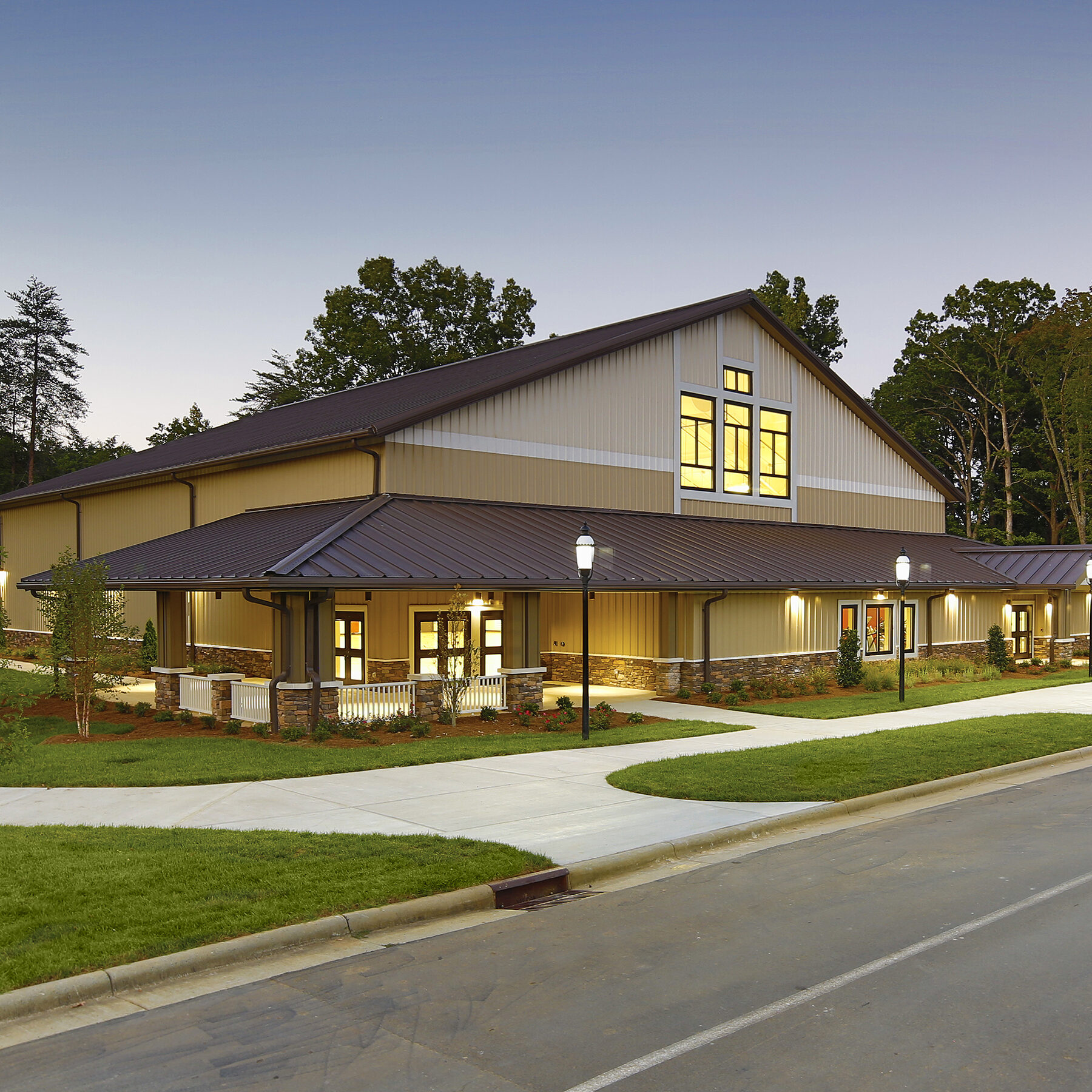 Elon Danieley Recreation Center_Exterior-PM